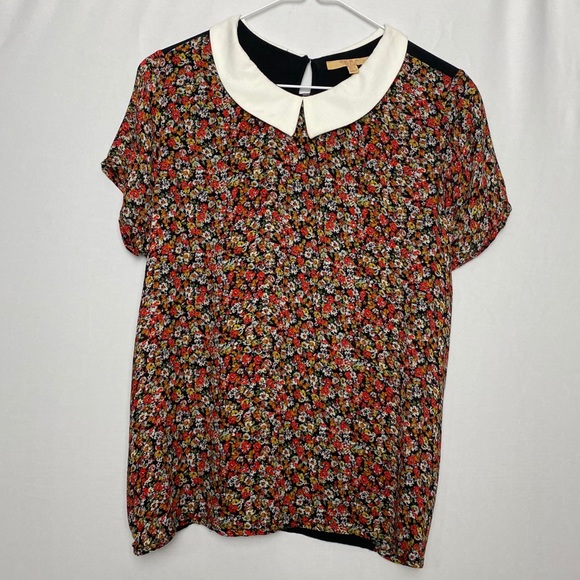 Zara Tops - Zara | Collared Floral Top